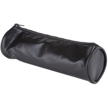 Imagem de Estojo PVC Redondo 1ZÍPER - Preto - Rio de Ouro