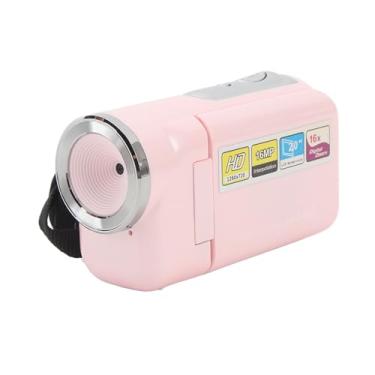 Imagem de Câmera de Vídeo, 16MP 1080P HD 16X 2.0 Polegadas Tela TFT Colorida Gravador de Vídeo Digital Filmadora Câmera de Vlogging Com Suporte para Armazenamento Expansível Câmera Digital