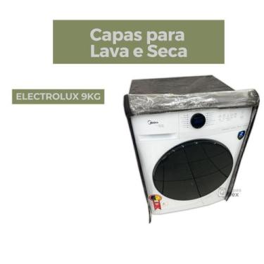 Imagem de CAPA LAVA E SECA ELECTROLUX 9kG TRANSPARENTE FLEX - Capas Flex, MARROM