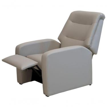 Imagem de Poltrona Do Papai Reclinável Classic Bege Corino