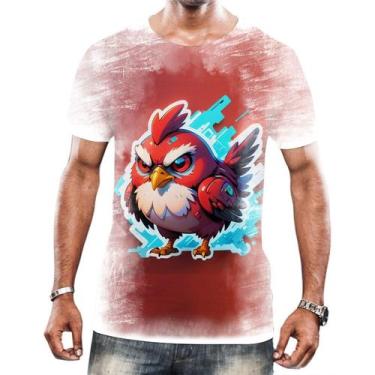 Imagem de Camisa Camiseta Tshirt Animais Cyberpunk Aves Passáros HD 1 - Enjoy Sh