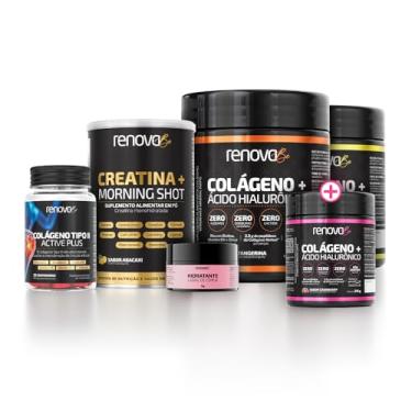 Imagem de Composition 2 Collagen Renova Be Verisol + Creatine Hydrolyzed + Collagen Type 2 Renova Be (216g, 1 Tangerina - 1 Tropical)