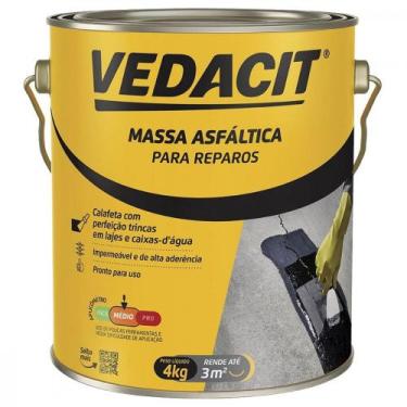 Imagem de Otto Vedacit Massa Asfaltica Carbolastico - 4Kg.