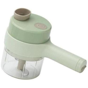 Imagem de Fatiador Cortador Picador Legumes Elétrico Portátil Usb - Bc Bora Cole