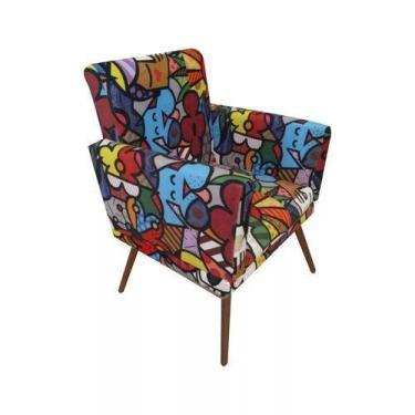 Imagem de Poltrona nina com rodape romero brito - M A DECOR