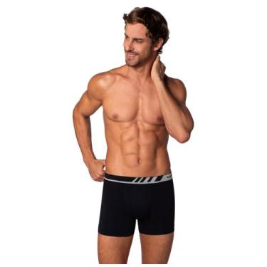 Imagem de Kit com 2 Cuecas Boxer Lupo Em Microfibra Masculina Sem Costura Atacad