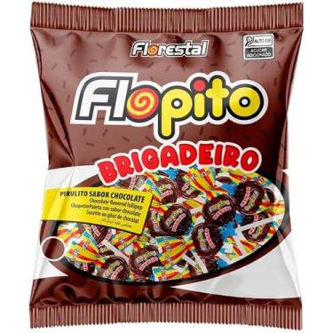Imagem de Pirulito Flopito Brigadeiro 500g - Florestal