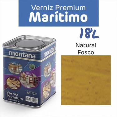 Imagem de Verniz Marítimo Extra Brilhante Fosco Acetinado Transparente 18 Litros