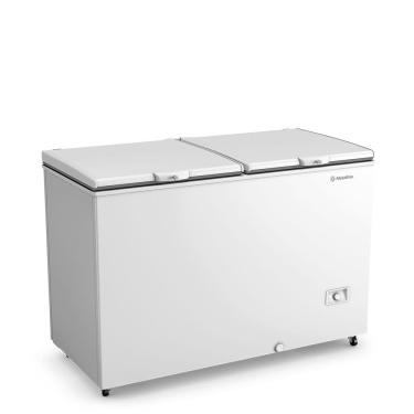 Imagem de Freezer Horizontal Metalfrio 2 Tampa 417Litros Inverter Dupla Ação