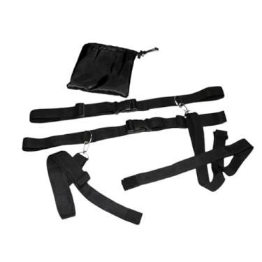 Imagem de simhoa Cinto de agilidade de futebol, habilidades de controle portáteis ajustáveis ​​Cinturão de evasão resistente, cinta de reação de velocidade para, Crianças