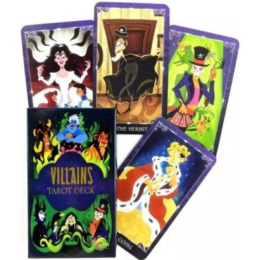 Imagem de Villains Tarot Deck Tarô Vilões Da Disney Baralho de Cartas de Oráculo
