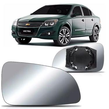 Imagem de Lente Retrovisor Com Base Chevrolet Vectra 2006 A 2010