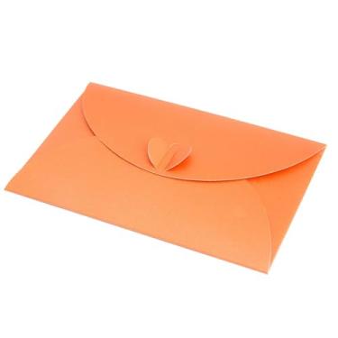 Imagem de 20 envelopes de vale-presente com fecho em forma de coração, envelopes médios fofos (15,5 x 10,4 cm) perfeitos para cartões de presente, cartas de amor, festa de saudação de casamento, festas e