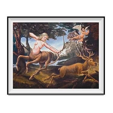 Imagem de My Party Shirt Pôster de pintura Jerry's Leslie Knope Centauro Diaphena sem censura 40,6 x 50,8 cm