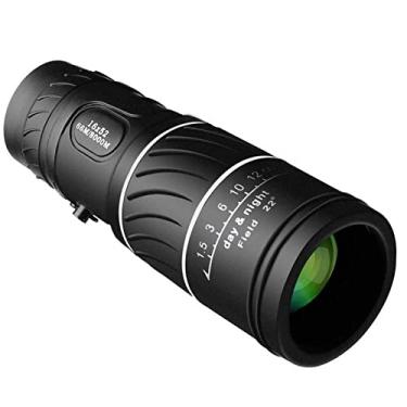 Imagem de MINJING Telescópio Poderoso Telescópio Monocular 16x52 Dual Focus Scope Zoom Binóculos Prisma Monóculo Compacto para Caça Equipamento de Campismo Novo