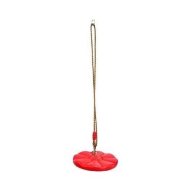 Imagem de Balanço de Disco de Pétala Octogonal para Crianças - Vermelho e Azul -