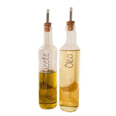 Imagem de Barril de vinho de vidro 500 ml | Rolha de vinho do Porto de dosagem | Vinagre | Azeite de oliva | Óleo (Azeite + Óleo)