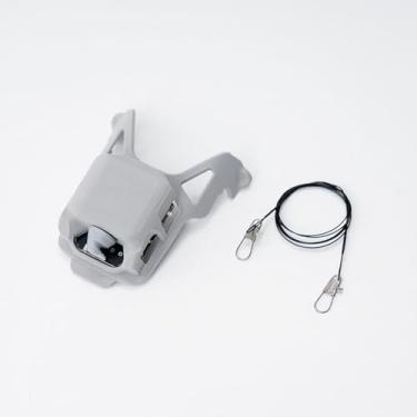 Imagem de SZZCNOX Sistema de carga útil Airdrop para acessórios de drone DJI Air 3S, dispositivo de entrega de liberação de transporte, anel de casamento e lançador de presente, sistema de entrega de iscas de