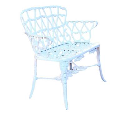 Imagem de Banquinho Namoradeira Modelo Viena Infantil para Área Externa e Intern