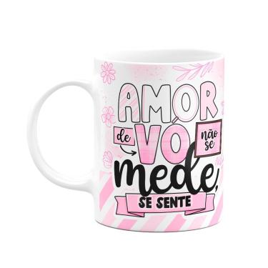 Imagem de Caneca dos Avós - Amor de vó não se mede, se sente
