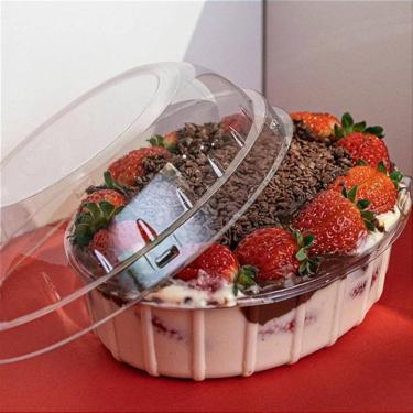 Imagem de Embalagem Mini Colomba G34P Transparente 150un 16,5x12x8cm Galvanotek