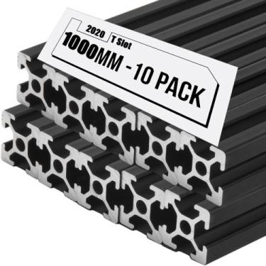 Imagem de Trilho de extrusão de alumínio LuckySlycyc 2020 100cm para impressora 