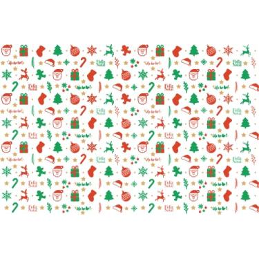 Imagem de Papel Manteiga Antigordura NATAL 30X20cm 500 UNIDADES