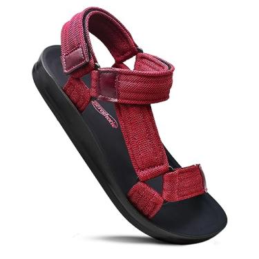 Imagem de AEROTHOTIC Sandálias femininas Hadal Arch Support Slingback Travel Essentials, Vinho pelágico, 36