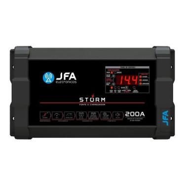 Imagem de Fonte Carregador Automotivo JFA 200a Storm Bivolt com Voltímetro Digit