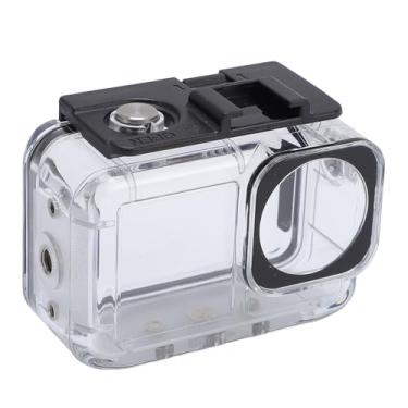 Imagem de GOWENIC Caixa à Prova D'água para Ação OSMO 5 Pro/4/3, 45m/148 Pés de água à Prova D'água Subaquática, Caixa de Mergulho Invisível, Suporte a Fotografia Horizontal e Vertical (Sem filtro)