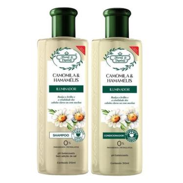 Imagem de Shampoo + Condicionador Flores e Vegetais Camomila e Hamamélis - Flore