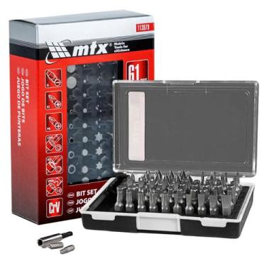 Imagem de Jogo Bits Parafusadeira Magnético 61pcs Completo Ponta Philips Fenda T