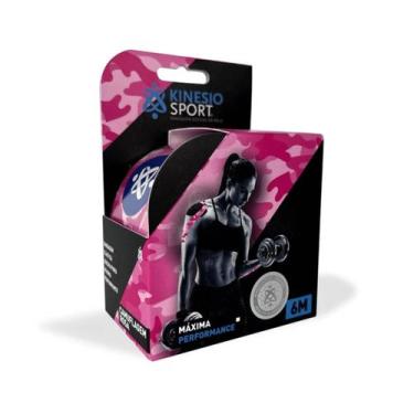 Imagem de Bandagem Elástica com 6 METROS Fita Adesiva Rolo 5cm X 6m Taping Pré I