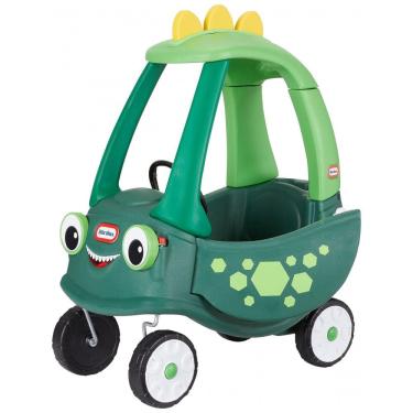 Imagem de Quadriciclo de Passeio Infantil Dinoussauro para Crianças de 2 a 5 Anos, Little Tikes, Verde