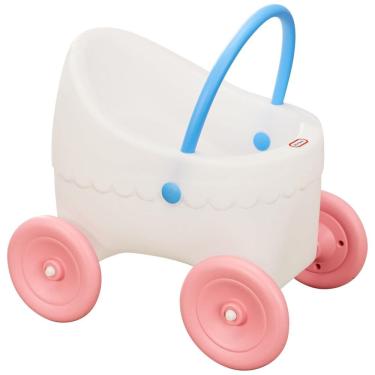 Imagem de Carrinho de Boneca Clássico Serve para Bonecas de até, Idade Recomendada 2 a 6 Anos, LITTLE TIKES 4475, Branco