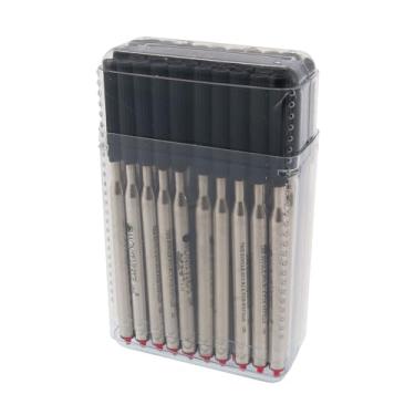 Imagem de Monteverde Refil de caneta esferográfica de rolo macio para canetas esferográficas Lamy, vermelho, pacote com 50 (L134RD)