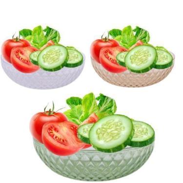 Imagem de Saladeira De Plástico Cristal Glamour 3 L -1 Un