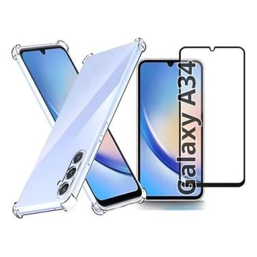 Imagem de Capa Capinha + Pelicula 3d Para Samsung Galaxy Todos Modelos - NoBrand