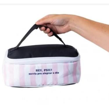 Imagem de Bolsa termica petit square frases cores e amores hey psiu38299 - UATT,