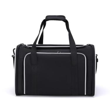 Imagem de Transporte para Gato Bolsa Portátil Pets com Mão Mochila Plegável e Expandível Cofre Respirável Pequenos Médios Grandes