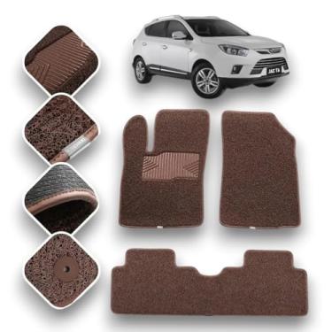 Imagem de Tapete Automotivo Kapazi Para T60-2022 A 2025 (marrom)