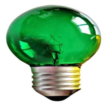 Imagem de Lâmpada Bolinha 15w 220v Verde E27 - Brasfort