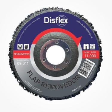 Imagem de Disco removedor de tintas e ferrugens 180 x 22 mm - 09.011 - Disflex