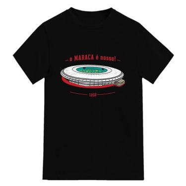 Imagem de Camiseta de Futebol Maraca A Casa da Nação Rubro-negra Masculina-Unissex
