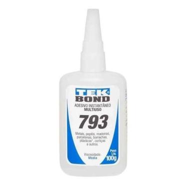 Imagem de Cola Adesivo Instantâneo 793 100g Tekbond