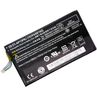 Imagem de 3.8V 2850mAh AP13P8J Batería para portátil Compatível com Acer Iconia Tab B1-720 B1-721 Series KT.0010G.005 1ICP4/58/102