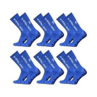 Imagem de Meias Esportivas Respiráveis Com Solado De Silicone Antiderrapante, 6 