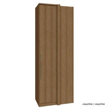 Imagem de Guarda Roupa Modulado 01 Porta Deslizante 245cm Canto Reto Setiba - Mó