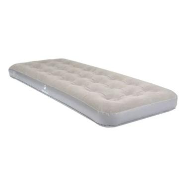 Imagem de Colchao Inflavel Solteiro Cinza 185x76x22cm Ate 180kg Cinza