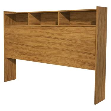 Imagem de Cabeceira Casal 3 Nichos MDF 145 cm Melissa Decmade
